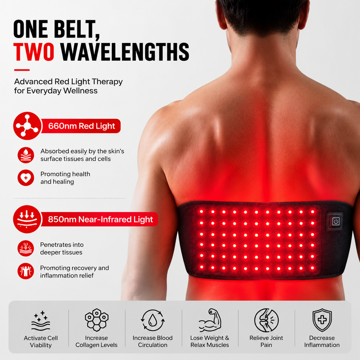 Red Light Therapy Pad