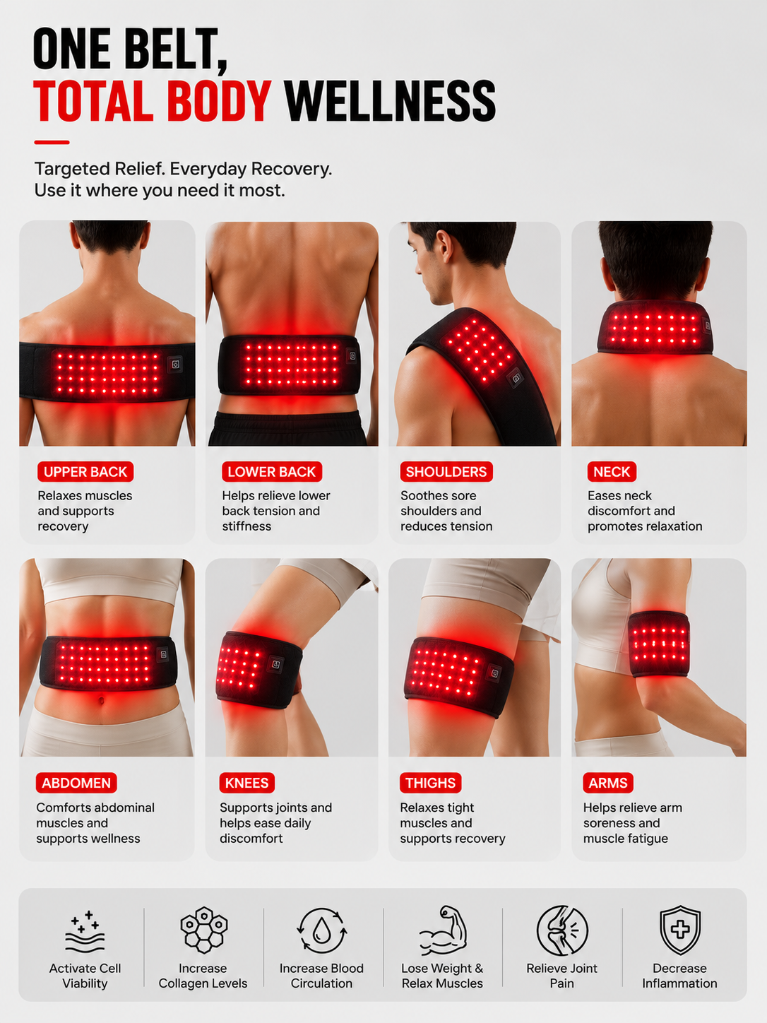 Red Light Therapy Pad
